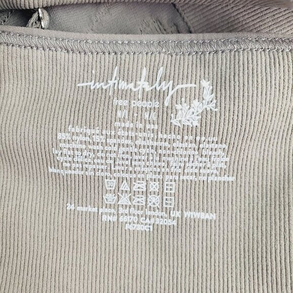 Free People Sand Candy Seamless Longline Bralette Adjustable Strap M/L - Picture 9 of 9